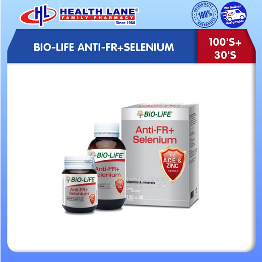 BIO-LIFE ANTI-FR+SELENIUM (100'S+30'S)